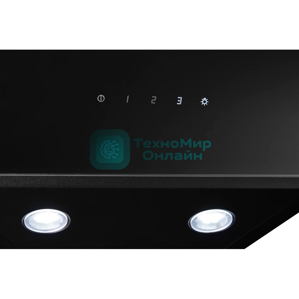 Вытяжка наклонная Monsher Amiens 50 Noir черный, 50 см, 1100 куб. м/ч, 53 дБ