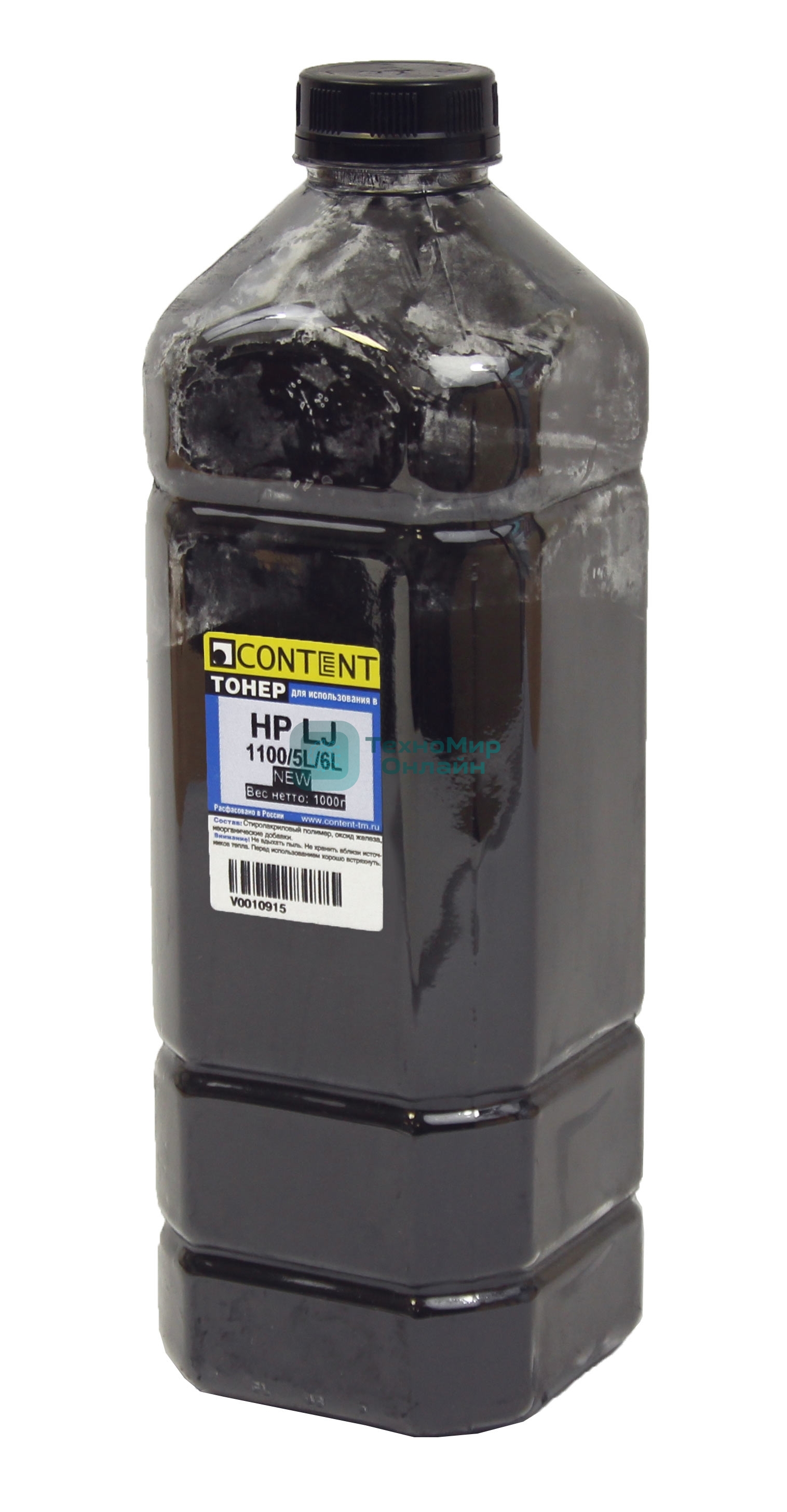 Тонер HP LJ 1100/5L/6L (Content) new, 1кг, канистра     