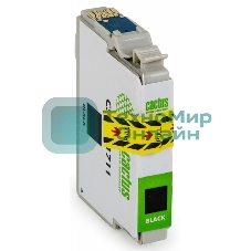 Картридж струйный Cactus CS-EPT1711 черный (14,6 мл) для Epson Expression Home XP-33/103/203/207/303/306/403/406