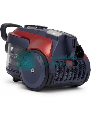 Пылесос Polaris PVC 2003RI серый/красный, 500/2000 Вт, уборка сухая, пылесборник контейнер 2.5 л