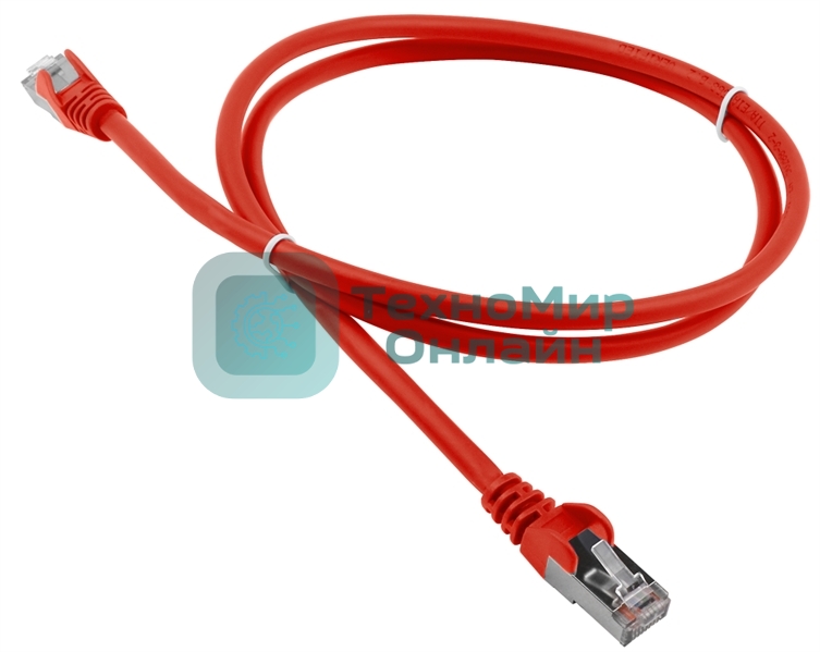 Патч-корд LANMASTER LSZH FTP cat.5e, 1.0 м, оранжевый