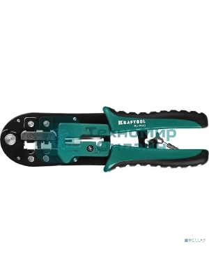 Кримпер универсальный KRAFTOOL RJ-Pro, RJ45, RJ11/RJ12