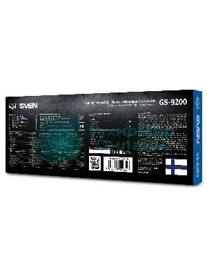 Комплект клавиатура + мышь SVEN GS-9200 игровые клавиатура, мышь и коврик
