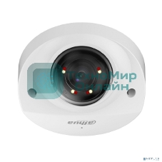 Уличная мини-купольная IP-видеокамера SmartDualLight Dahua DH-IPC-HDBW2249FP-AS-IL-0280B 2Мп, 1/2.8” CMOS, объектив 2.8мм, видеоаналитика, микрофон, ИК 30м, LED 30м, IP67, IK10, металл