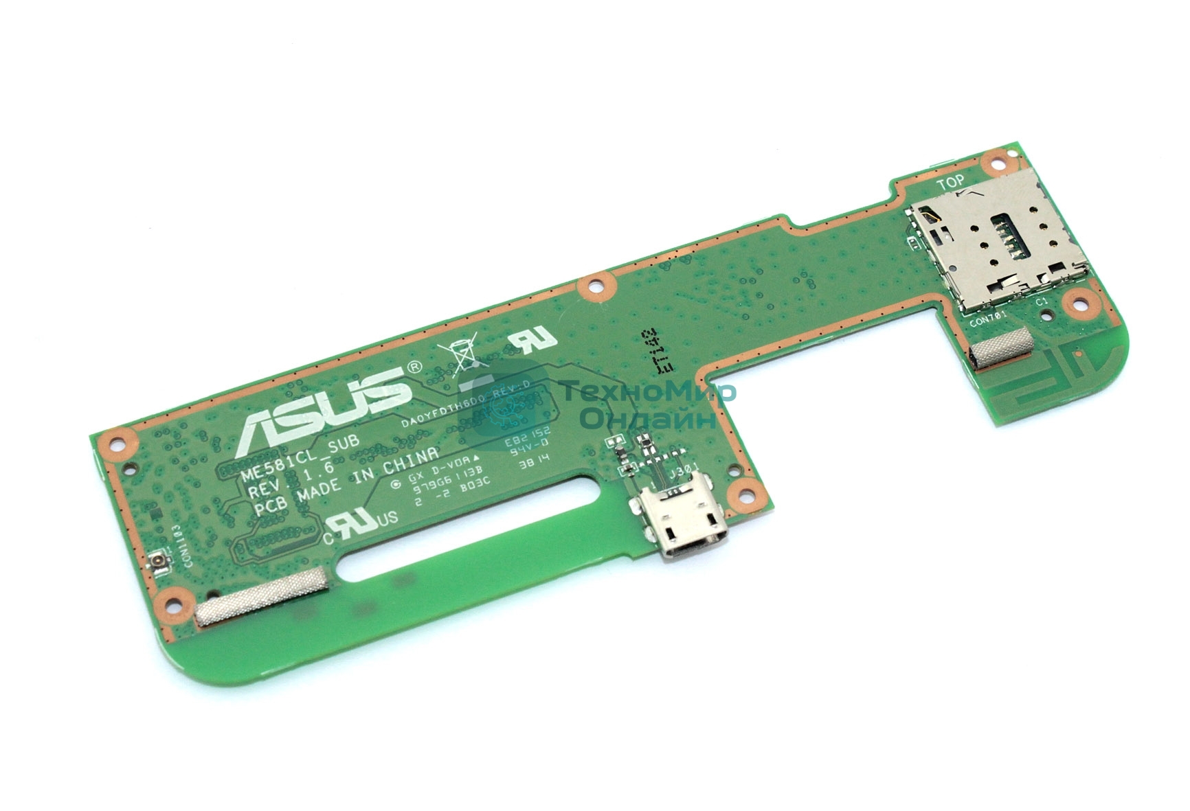 Плата тача для Asus ME581CL
