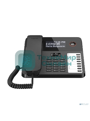 Телефон проводной Gigaset DESK600 черный