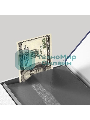 Сейф-книга Deli ET647 240x155x55 мм механический, синий