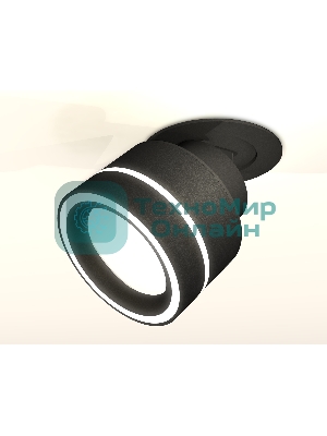 Светильник Ambrella Light XM8102523 SBK/FR черный песок/белый матовый GX53 (A2242, A2106, C8102, N8434)