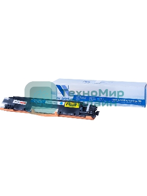 Картридж лазерный NVPrint совместимый HP CE311A/CF351A/Canon 729 Голубой для LaserJet Color Pro 100 M175a/M175nw/CP1025/CP1025nw/M176n/M177fw/Canon i-SENSYS LBP7010C/LBP7018С (1000k)