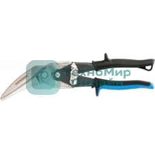 Ножницы по металлу GROSS 78333270мм прямой и правый проходной резсталь-СrMo двухкомп.рук-ки