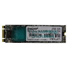 Накопитель SSD ExeGate NextPro+ UV500TS256, 256Gb, SATA III, M.2 2280, R/W 561/500