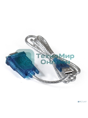 Кабель-адаптер ExeGate EX284951RUS USB 2.0-RS232 ExeGate EX-UAS-1.2 (Am/DB9M, 1,2м, крепеж разъема - винты)