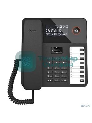 Телефон проводной Gigaset DESK600 черный
