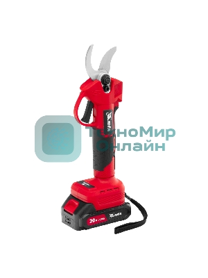 Секатор аккумуляторный, бесщет., MTX BP-25, Li-Ion, 20 В