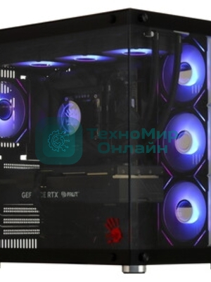 Компьютер Bloody BD-PC CZ79C3 MT i5 14600KF (3.5) 32Gb SSD 1Tb RTX 5070 12Gb Win 11H 64 2.5xGbitEth 850W черный (RUS) (2129071)