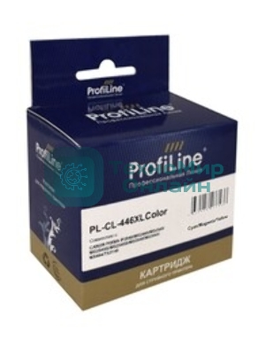 Картридж струйный ProfiLine PL-CL-446XL для принтеров Canon PIXMA IP2840/MG2440/MG2540/MG2540S/MG2545S/MG2940/MG3040/MX494/TS3140 с чернилами Cyan/Magenta/Yellow
