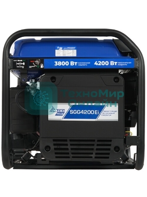 Электрогенератор бензиновый инверторный ТСС SGG 4200Ei, 4.8 кВт, 74 дБ, 35 кг