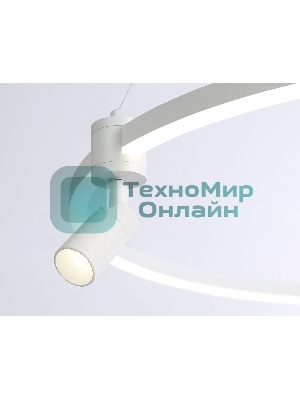 Светильник Ambrella light FL5292/1+3 WH белый 54W 3000K/4200K/6400K+4200K D600*1200 (ПДУ ИК)