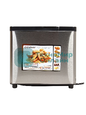 Хлебопечка Endever Skyline MB-54, стальной, мощность 750Вт, LED дисплей,19 автопрограмм