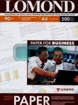 Бумага Lomond 0102131 A4/90г/м2/500л./белый матовое для струйной печати