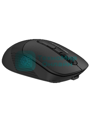 Мышь беспроводная A4Tech Fstyler FB10C черный, 2000 dpi, радиоканал, Bluetooth, USB, кнопки - 4