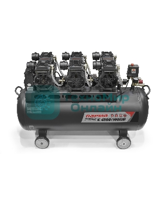 Компрессор поршневой Парма БМ K-4500/100БМ масляный 711л/мин 100л 4500Вт серый/черный