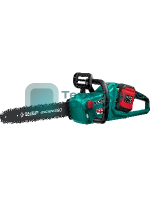 Пила цепная Зубр 36В бесщеточная, 2х18В АКБ (4А·ч). ПЦЛ-3635-42