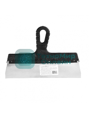 Шпатель Sparta фасадный из нержавеющей стали, 300 мм, пластмассовая рукоятка