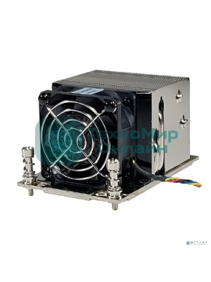 Кулер для сервера Ablecom ACL-S20080 серебристый, 60 мм, алюминий/медь, 8400 об/мин, 52 дБ, 4 pin, 290 Вт, 64 мм