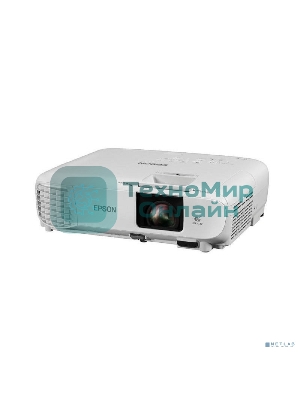Проектор Epson EB-FH06 белый (LCD, 1920×1080, 3500Lm, 16000:1, 2.7 kg) (V11H974040)