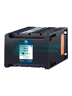 Картридж струйный NVPrint T8651 (NV-C13T865140) Black для Epson WorkForce Pro WF-M5690DWF, WF-M5190DW (10 000 стр)