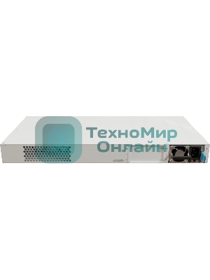 Коммутатор MikroTik CRS320-8P-8B-4S+RM Cloud Router Switch with dual-core 800 MHz CPU, 256 MB RAM, 98DX226S switch chip, 17 x Gigabit Eth ports (8 x 802.3af/at, 8 x 802.3bt PoE-out), 4 x 10G SFP+ ports, RouterOS L5, 1U rackmount enclosure, 600W PSU