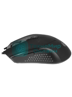 Мышь проводная Gembird MG-770 черный, 3200 dpi, USB, кнопки - 7
