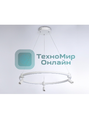Светильник Ambrella light FL5292/1+3 WH белый 54W 3000K/4200K/6400K+4200K D600*1200 (ПДУ ИК)