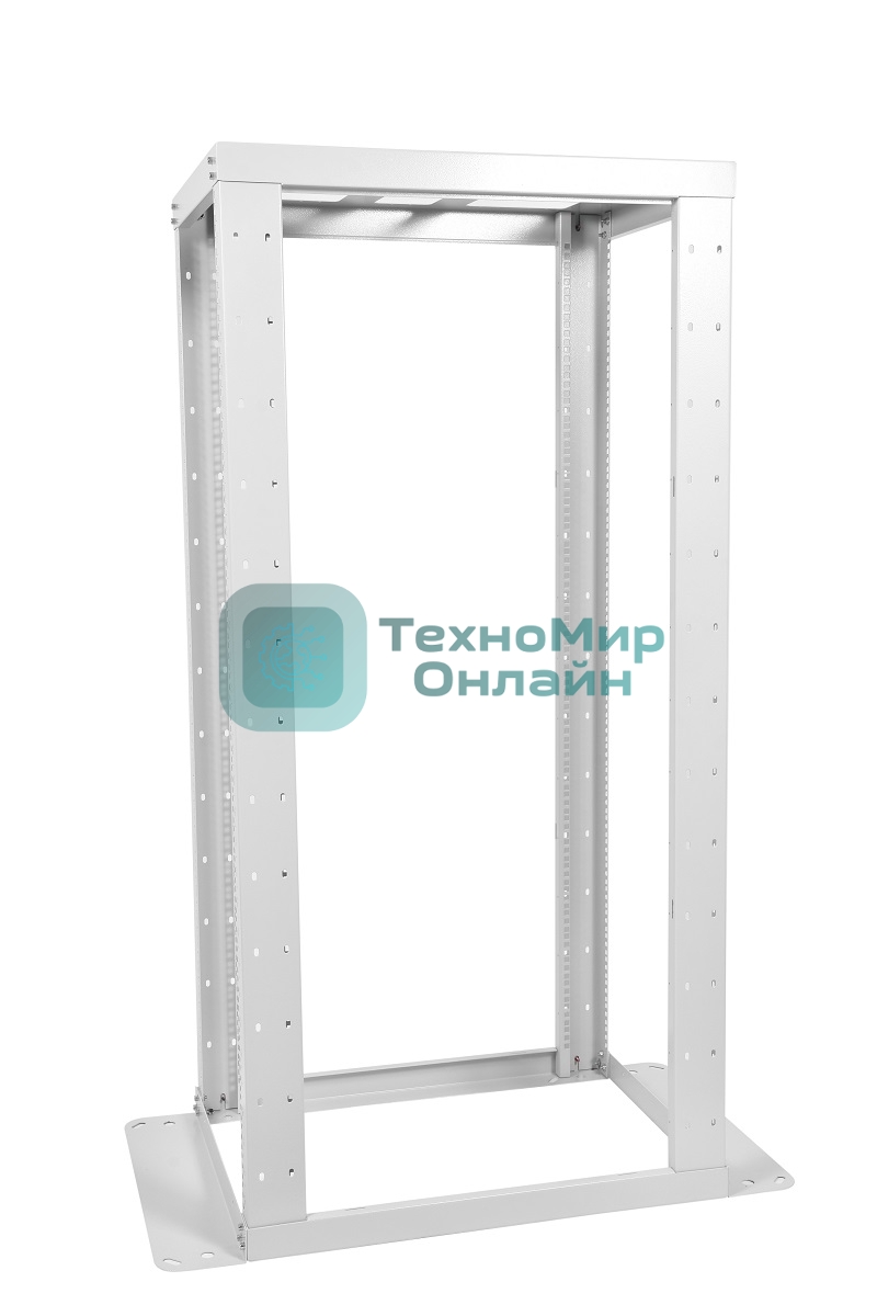 Стойка двухрамная ЦМО СТК-С-45.2.1000 45U 560ммX1280мм направл.закл.гайки 480кг серый