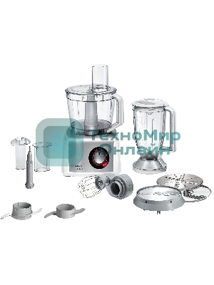 Кухонный комбайн Bosch MC812S814 1250Вт белый