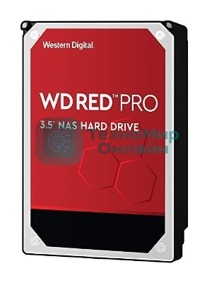 Жесткий диск WD Original SATA-III 16Tb WD161KFGX NAS Red Pro (7200rpm) 512Mb 3.5
