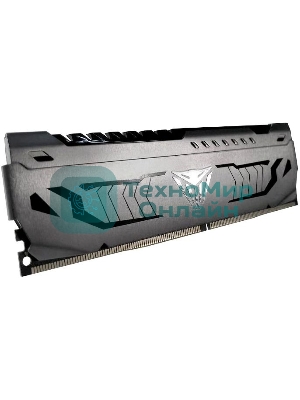 Оперативная память Patriot Viper Steel, DDR4, 32GB (1x32 GB), 3200 MHz, CL16, DIMM, радиатор, черный