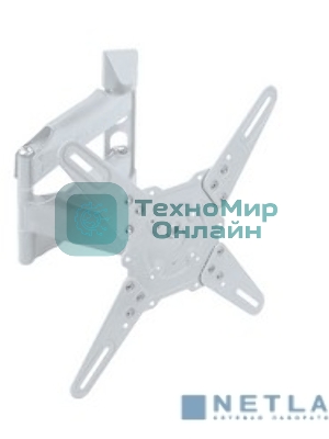 Кронштейн Kromax ATLANTIS-40 белый, Наклонно-поворотный, 22