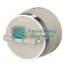 Переключатель одноклавишный Werkel Vintage (слоновая кость матовый/хром) W5812055