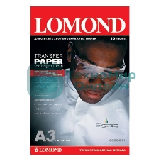 Термотрансфер Lomond 0808315 A3/140г/м2/50л./белый для струйной печати