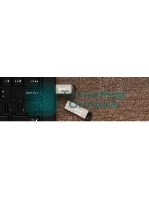 Флешка USB Kingston DataTraveler KYSON (DTKN/256GB), 256Gb, USB 3.2 Gen 1, R/W 200/60, серебристый/черный