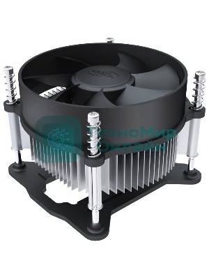 Кулер для процессора DEEPCOOL CK-11508 черный, 92 мм, алюминий, 2200 об/мин, 30.1 дБ, 3 pin, 65 Вт, 70 мм