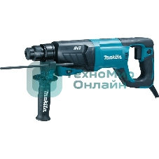 Перфоратор Makita HR2641, SDS-plus, 800 Вт, 2,4 Дж, от сети