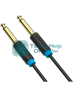 Кабель Vention аудио Jack 6,35 мм M/6.35 M - 3 м