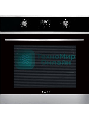 Встраиваемый электрический духовой шкаф Evelux EO 635 PX, нержавеющая сталь