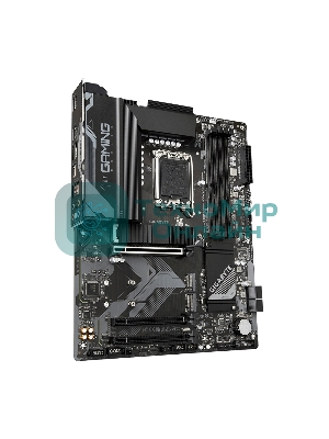 Материнская плата Gigabyte B760 GAMING X, LGA 1700, Intel B760, 4xDDR5, 4xSATA, 3xM.2, 1xPCI-E 4.0 x16, 2xPCI-E 3.0 x1, 1xHDMI, 1xDP, 1x 2.5Gb LAN, 1xUSB 3.2 Gen 2, 1xUSB 3.2 Gen 1, 5xUSB 2.0, 6x3.5 мм, 7.1, ATX