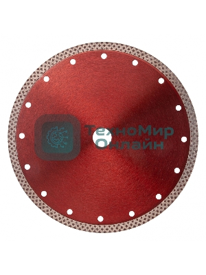 Диск алмазный отрезной Matrix сплошной, 230 х 22,2 мм, сухое/мокрое резание