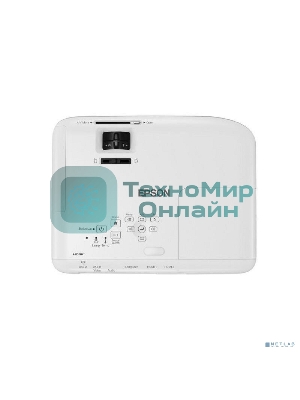Проектор Epson EB-FH06 белый (LCD, 1920×1080, 3500Lm, 16000:1, 2.7 kg) (V11H974040)