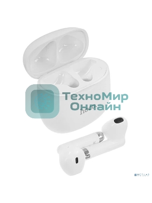 Наушники TWS Hoco ES56 белый, вкладыши, Bluetooth, до 4 ч.